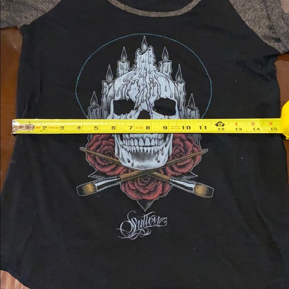 Sullen clothing skull t-shirt - Picture 6 of 7